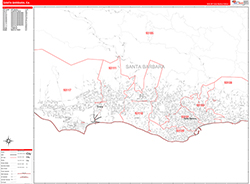 Red Line Map Example